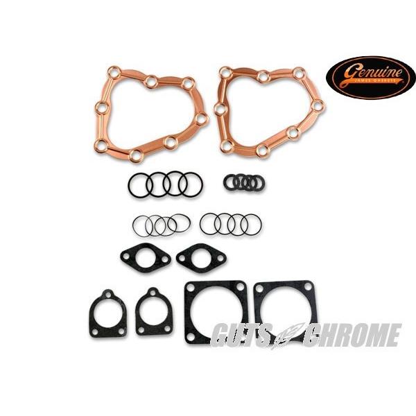 JAMES GASKETS ジェームズガスケット JGI-17031-40 トップエンドガスケットキット 40-73 45フラットヘッド 補修部品 ガッツクローム