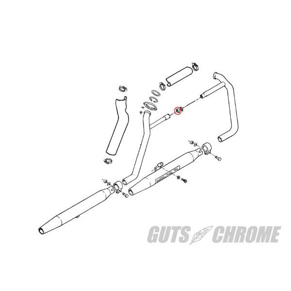 確認用 ジェームズガスケット JGI-65781-82 マフラーインターコネクト