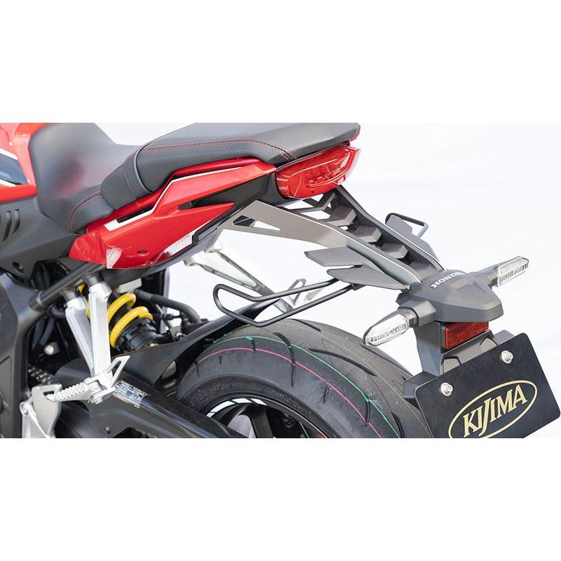 キジマ 210-4766 バッグサポート ブラック ガード本体 CBR650R/CB650R
