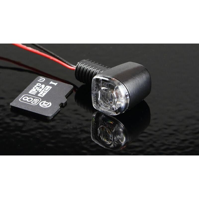 キジマ 219-5179 LED ウインカーランプ Nano シングル ブラックボディ/クリアレンズ 9.8mm×9.8mm×14.2mm 2個 ナノランプ 小型 電装 車検対応 指示器｜bikeman2