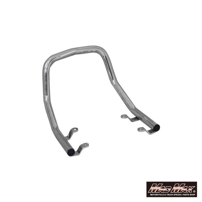 マッドマックス MM19-K011-02 極太タンデムバー シルバー 28φ ゼファー400/カイ ZRX400 タンデムグリップ グラブバー 二人乗り MADMAX