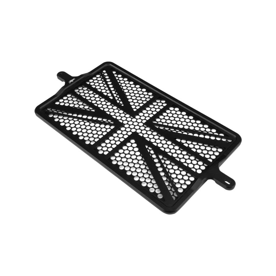 モートーン KNS001 ラジエターガード ユニオンジャック ブラック 縦