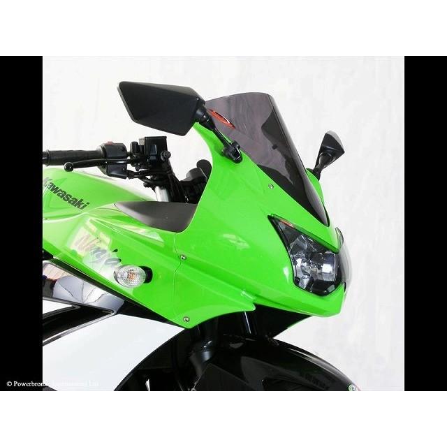 Power Bronze パワーブロンズ 400-K123-002 エアフロースクリーン ニンジャ250R(08-12) ダークスモーク