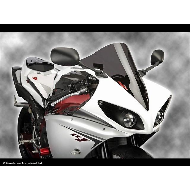 Power Bronze パワーブロンズ 400-Y121-002 エアフロースクリーン YZF-R1(09-13) ダークスモーク