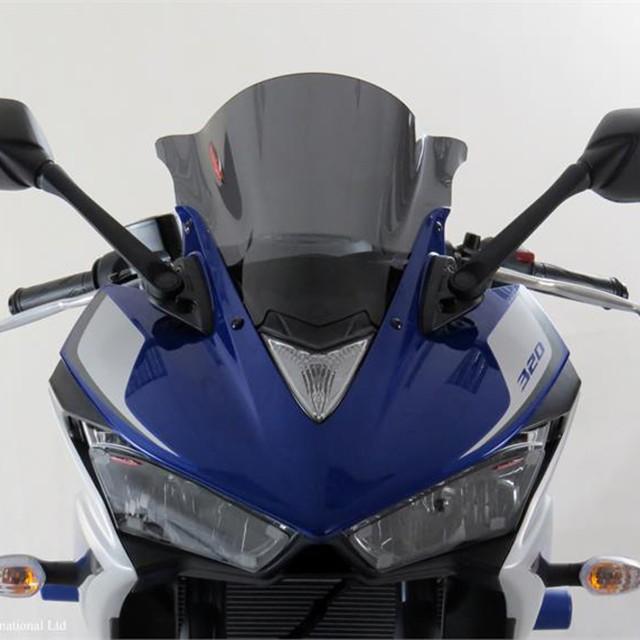 Power bronze パワーブロンズ 400-Y132-002 エアフロースクリーン YZF-R25/R3 (15- ) ダークスモーク