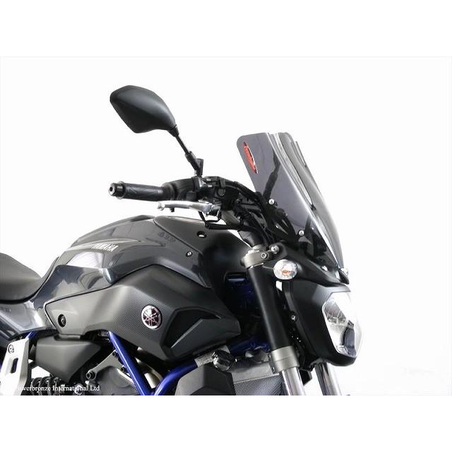 Power Bronze パワーブロンズ 430-U156-002 ネイキッドスクリーン MT-07(14- ) ダークスモーク