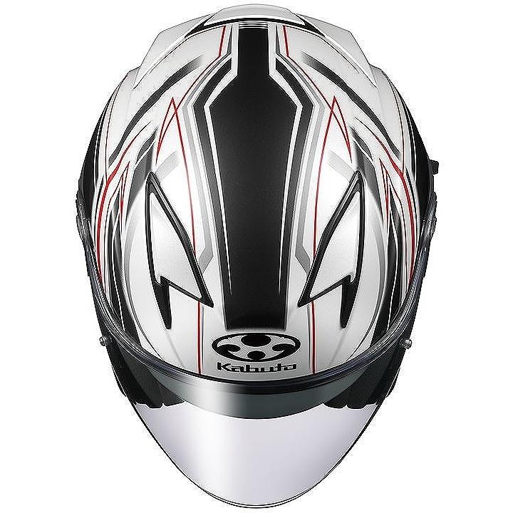 OGK EXCEED CLAW エクシード クロー パールホワイト XLサイズ ジェット ヘルメット オープンフェイス JIS KABUTO カブト｜bikeman2｜05