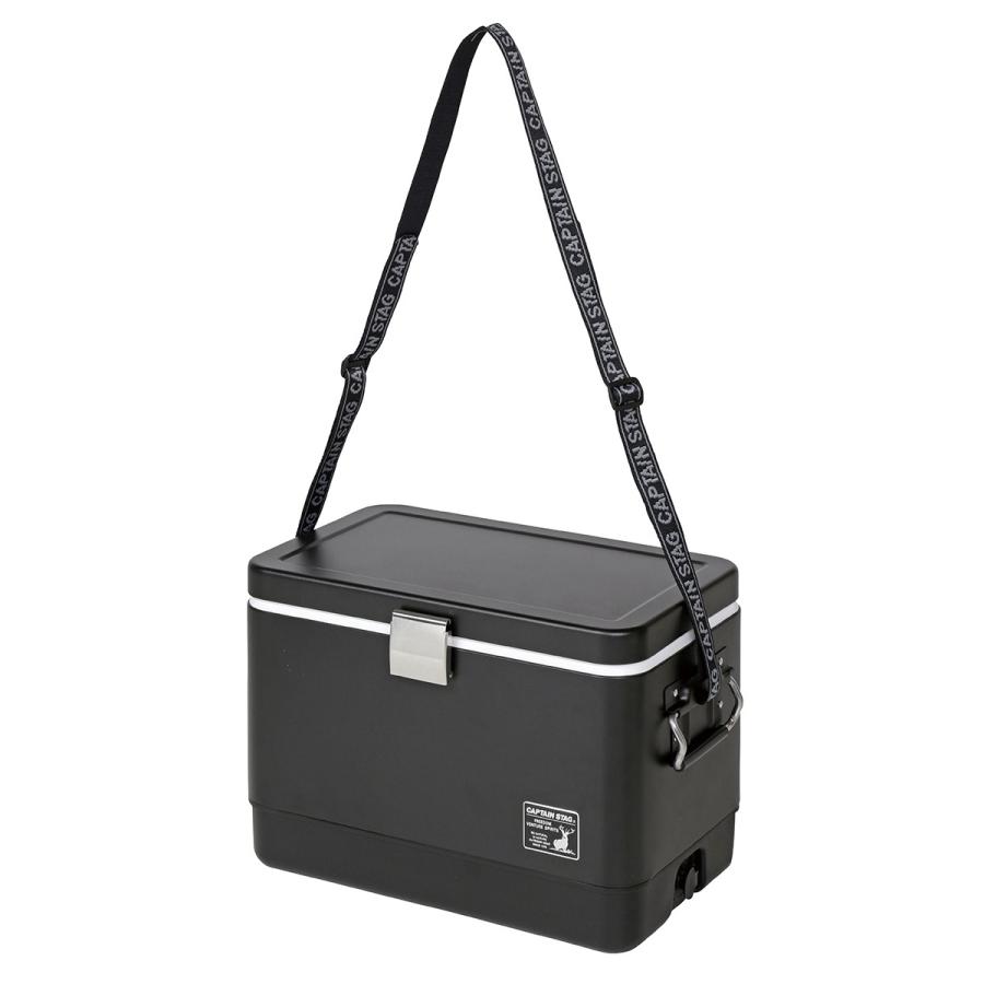 キャプテンスタッグ UE0081 CSブラックラベル スチールフォームクーラー 25L 保冷ボックス クーラーボックス バーベキュー アウトドア キャンプ UE-0081