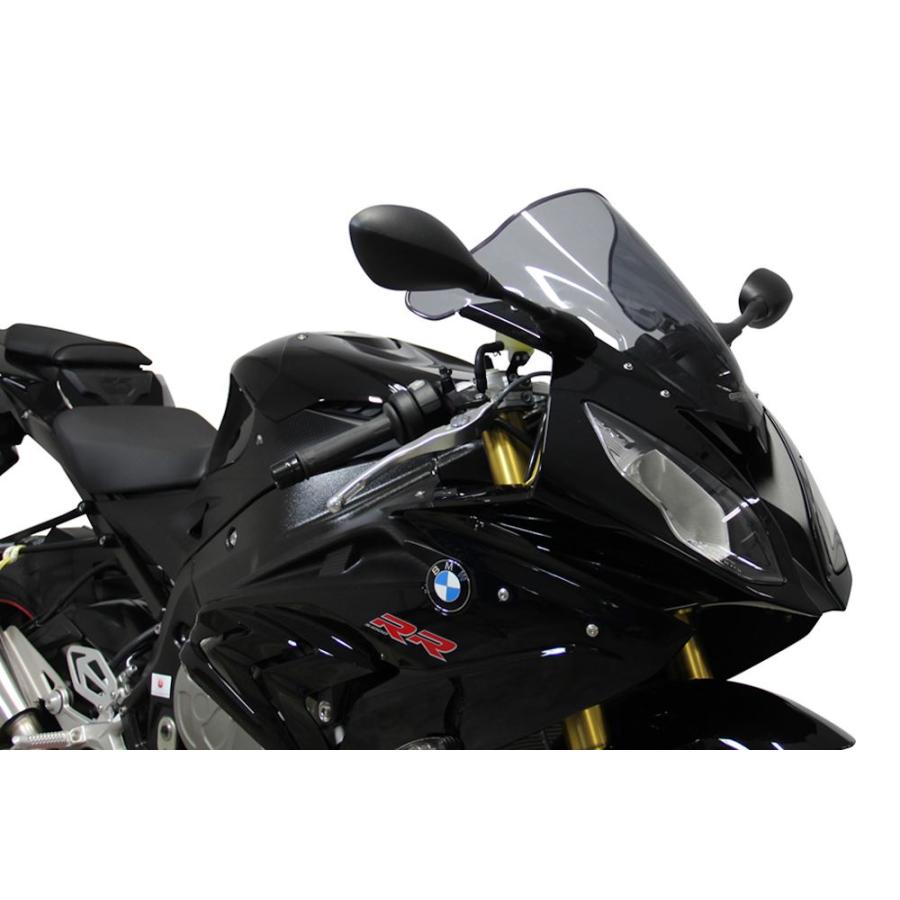MRA スクリーン レーシング スモーク 幅450×長さ390mm S1000RR HP4