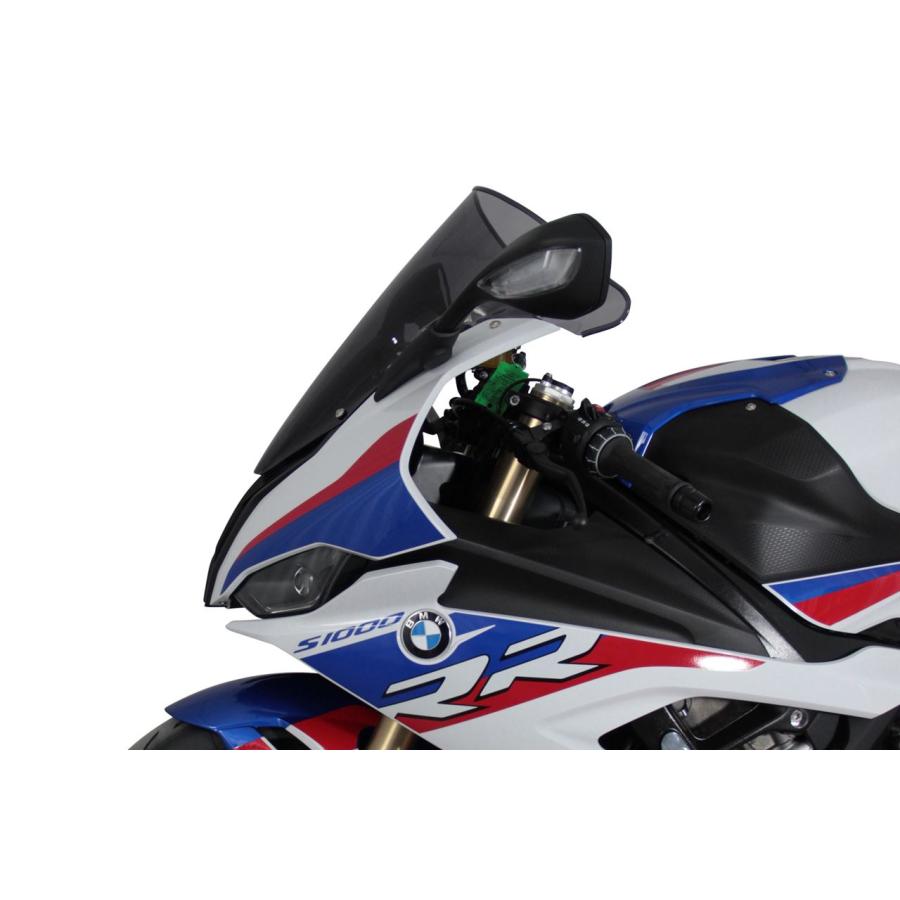 MRA スクリーン レーシング スモーク 幅440×長さ440mm S1000RR