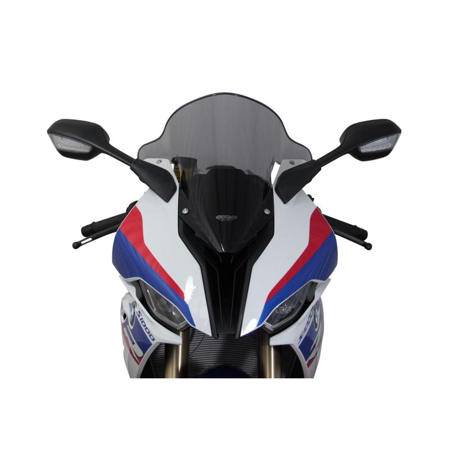 MRA スクリーン レーシング スモーク 幅440×長さ440mm S1000RR