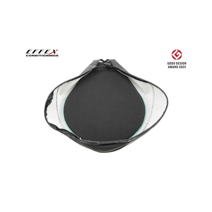 エフェックス EHZ3332 GEL-ZAB C(ゲルザブC) かぶせるタイプ ブラック