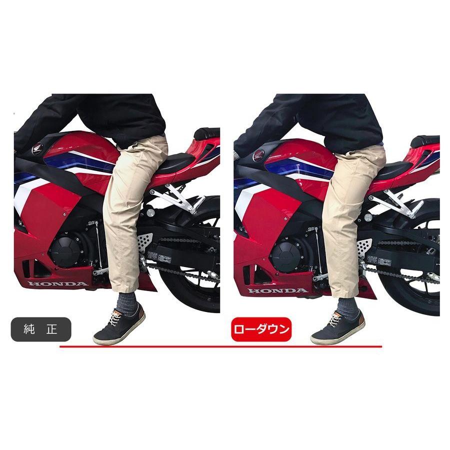 エフェックス PHA160D ローダウンキット 18mmダウン 三角プレートタイプ シルバー CBR600RR EFFEX |  | 02