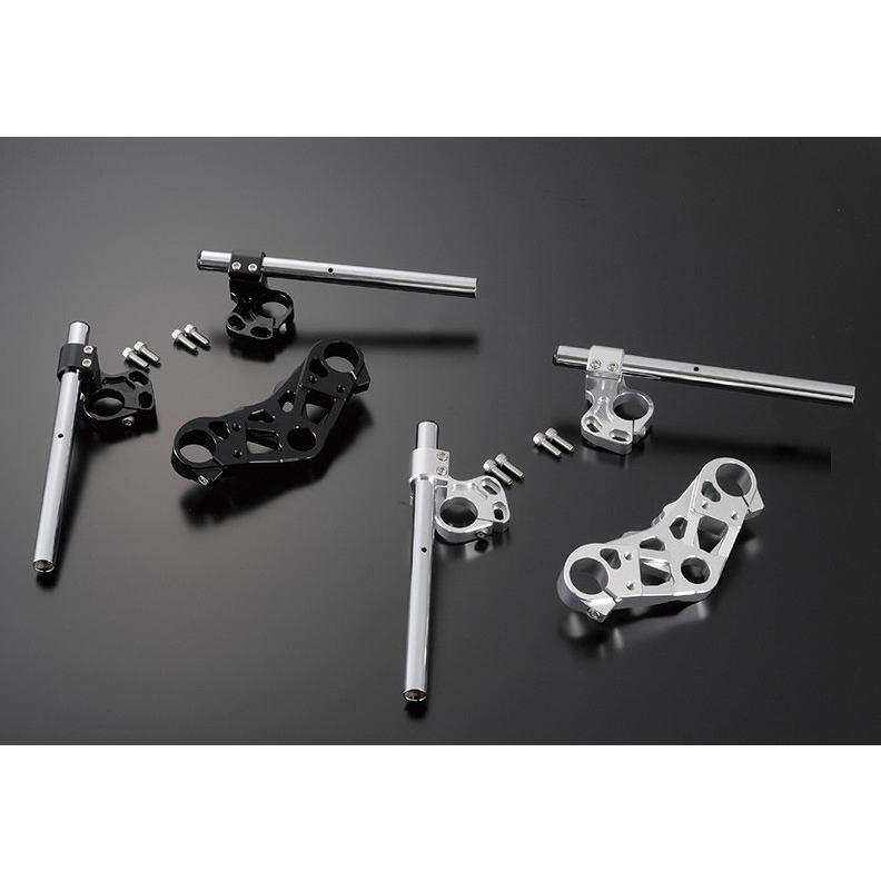 ポッシュ 034170-06 マシンドセパレートハンドル ブラック NINJA250 ニンジャ250/NINJA250R ニンジャ250R