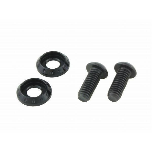 ポッシュフェイス 500096-32 マシンドライセンスプレートホルダーセット ピンク 2個入り バイク