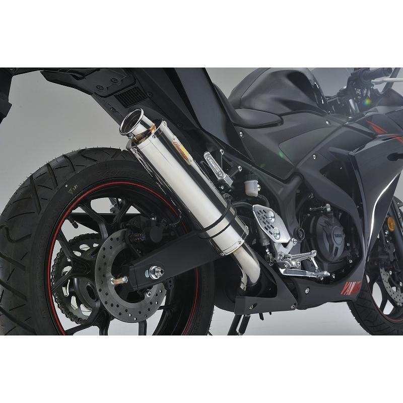 YZF-R25/R03 マフラー ARIA ステンレス タイプC カールエンド 511-SO