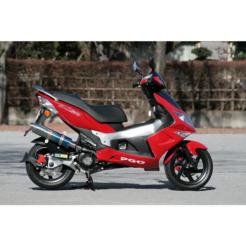 RPM 6014Z マフラー 80D-RAPTOR TI G-MAX200/220 RPM 6014Z