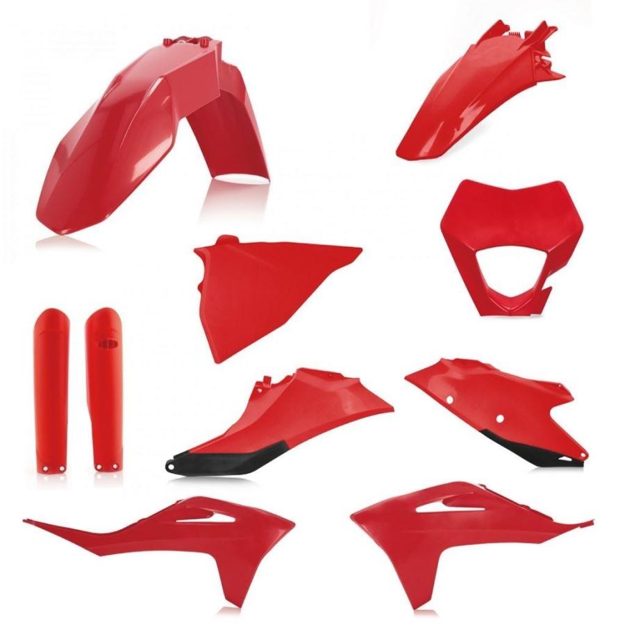 ACERBIS AC-24633RD プラスチックフルキット レッド EC250/300 EC-F250