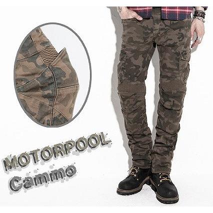アグリーブロス UB UB0004CM1 モトパンツ MOTORPOOL CAMO 28インチ UGLYBROS ラフ\u0026ロード