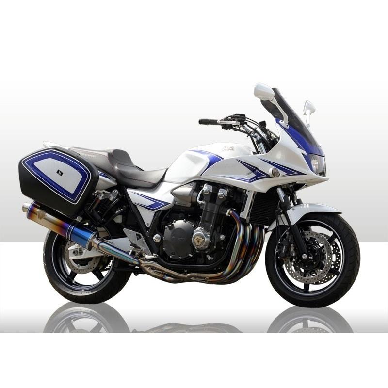 アールズギア rs gear WH12-01OD ワイバン シングルタイプマフラー チタンオーバルドラッグブルーサイレンサー CB1300ST マフラー