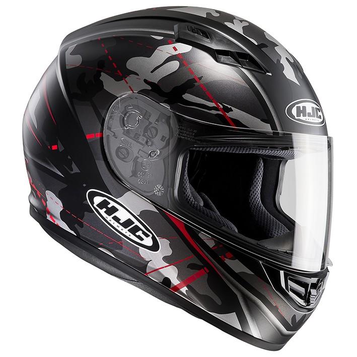 RSタイチ HJH114 HJC CS-15 ソンタン フルフェイスヘルメット レッド Sサイズ 55-56cm ヘルメット