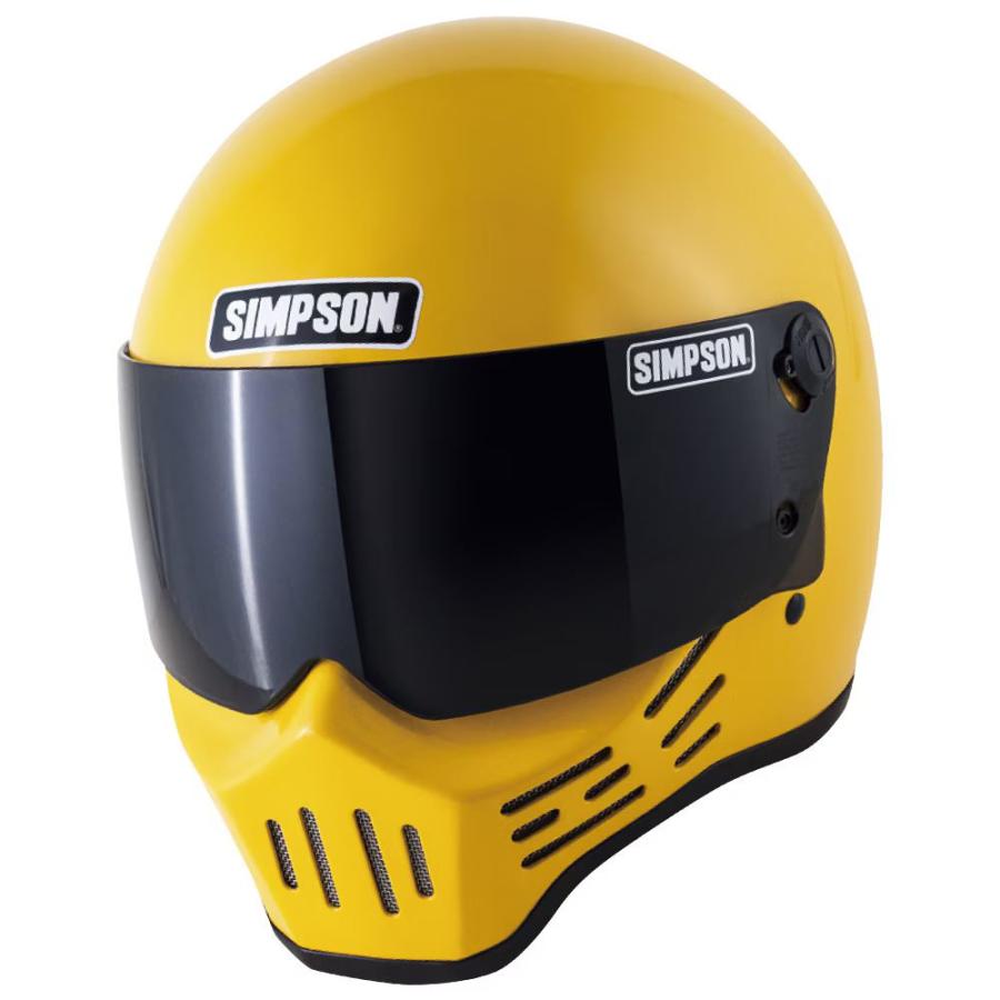 シンプソン SIMPSON M30 イエロー 59cm シンプソン 3305195900 M30 イエロー 59cm フルフェイス ヘルメット