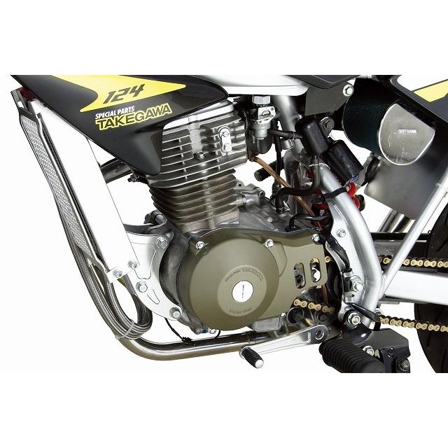 SP武川 タケガワ 05-02-003BR ダイカストジェネレーターカバー(ブラウン) マグネシウム エイプ50/100.XR50/100モタード専用_1