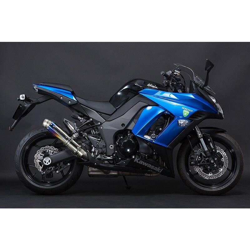 トリックスター デュアルレーシングスリップオン ショットガンサイレンサー チタン スラッシュエンド Ninja1000'11~ ニンジャ1000'11~ RST-018-STESC マフラー