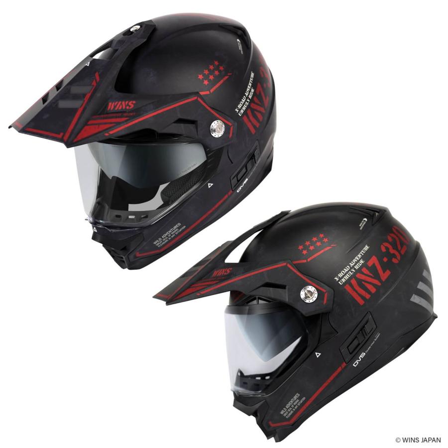 ウインズ X-ROAD3 COMBAT オフロード ヘルメット M55/マットブラック