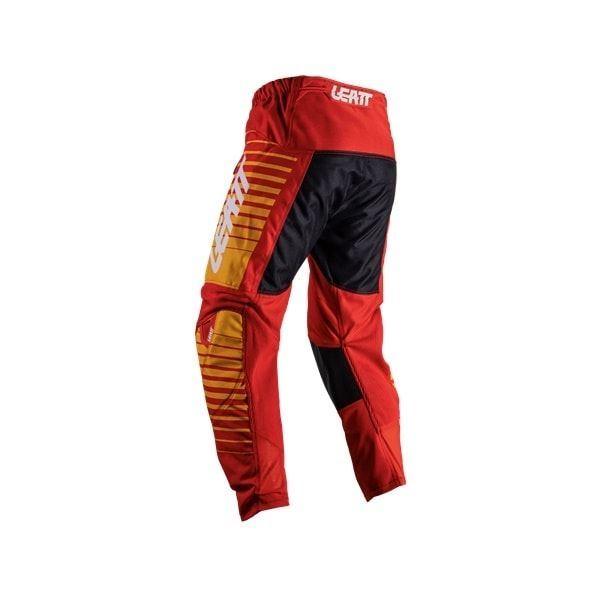 LEATT 5025300781 RIDE KIT 3.5 MXウェア レッド S/30 上下セット バイク 長袖 ズボン ストレッチ メッシュの画像