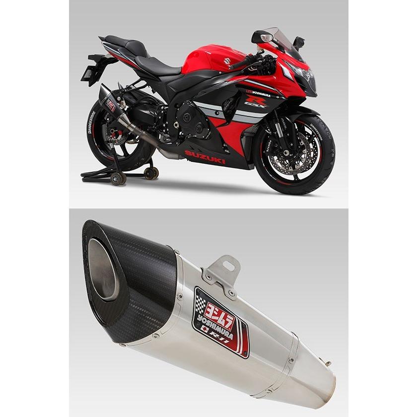 ヨシムラ 110-519-5E50 スリップオン R-11 サイクロン 1エンド EXPORT SPEC マフラー SS ステンレスカバー GSX-R1000