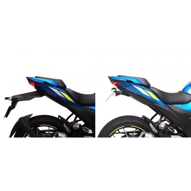 アクティブ 1155043 フェンダーレスキット LEDナンバー灯付き ブラック