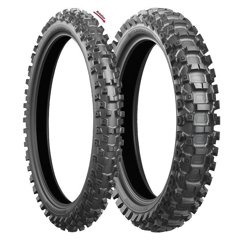 ブリヂストン MCS01335 バトルクロス X20 110/90-19 62M リア チューブタイプ 二輪車用 バイクタイヤ オフロード モトクロス レース