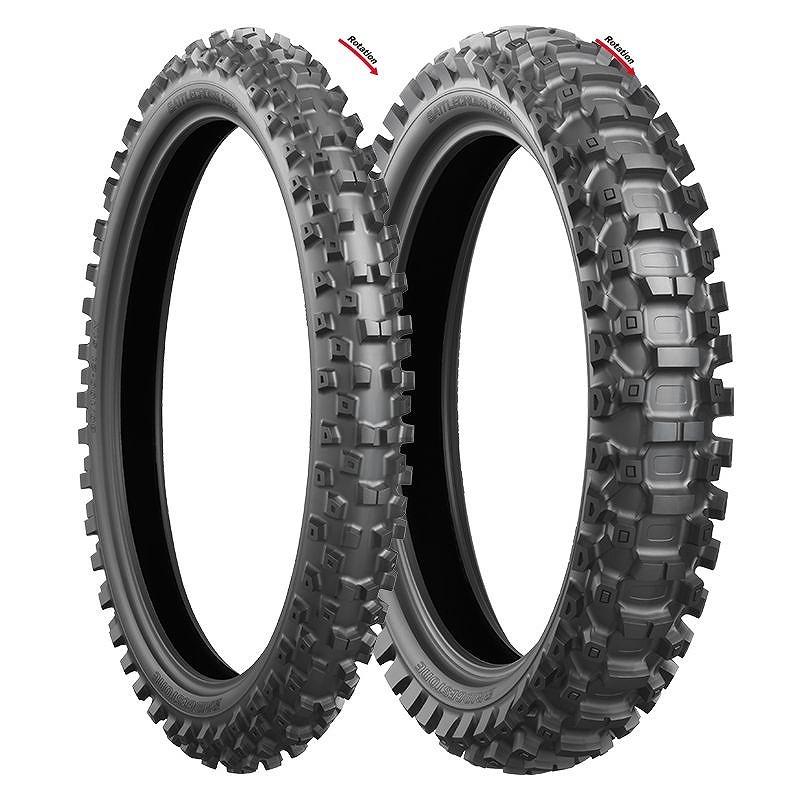 ブリヂストン MCS01520 キッズモトクロス バトルクロス X20 For 85cc 70/100-19 42M フロント チューブタイプ 二輪車用 バイクタイヤ オフロード