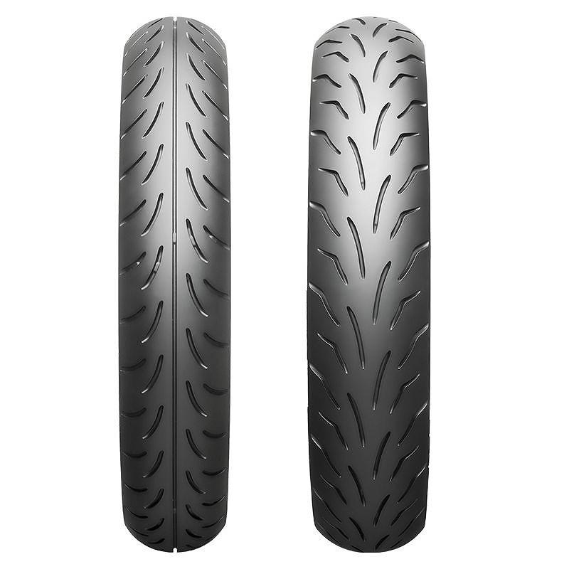 ブリヂストン SCS60014 バトラックス SC 110/100-12 67J フロント バイアス チューブレス 二輪車用 バイクタイヤ オンロード スクーターの画像