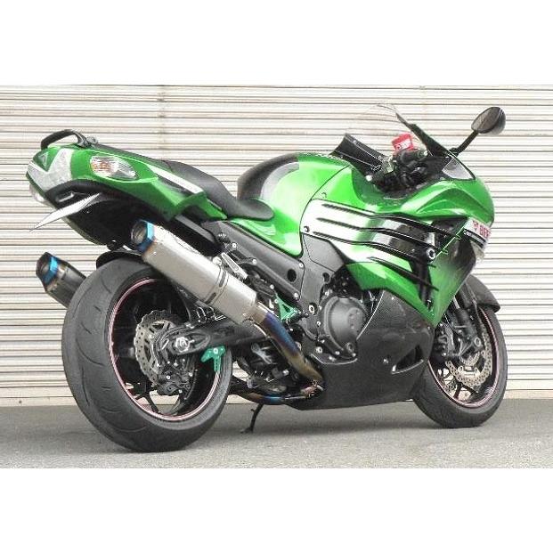 3点セット ニンジャ ZX14R マフラー BEET 0223-KB6-50 NASSERT EVOLUTION TYPE2