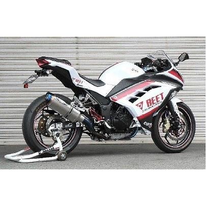 ニンジャ 250/Z250 マフラー BEET 0227-KC3-BL NASSERT EVOLUTION