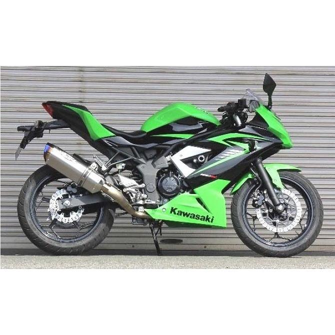 ニンジャ 250SL マフラー BEET 0227-KD2-BL NASSERT EVOLUTION TYPE2