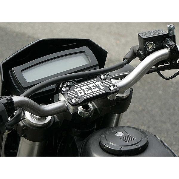 BEET 0605-000-04 ハンドルクランプブレースキット ブラック 汎用 