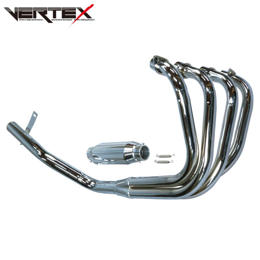 集合管　マフラー ホーク ホンダ バイクショップ コンボイ / ホークⅡ/Ⅲ 黒 集合管