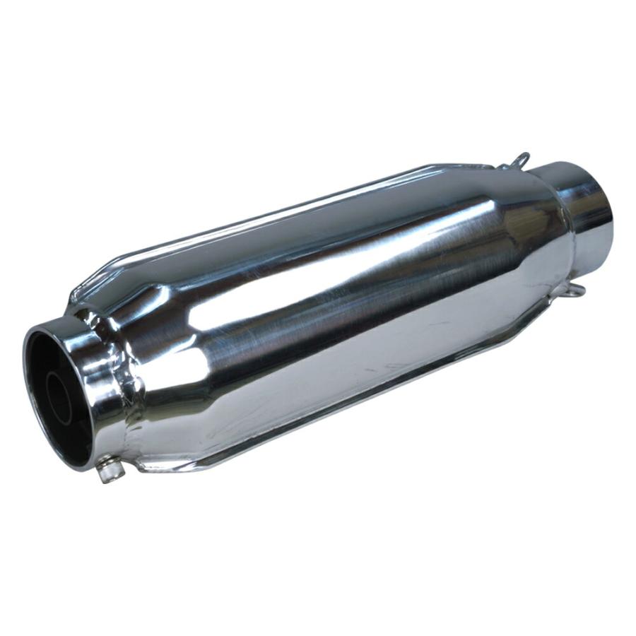 ホーク3 マフラー ホーク3 角管 メッキ/ブラック