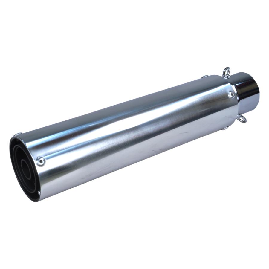 CB750F マフラー 汎用メガホンサイレンサー テーパーバッフル付 差込径60.5 耐熱