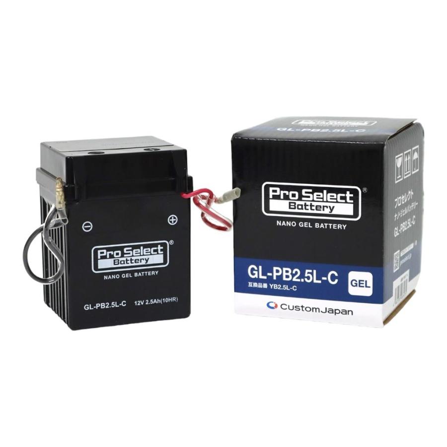 プロセレクト PSB174 GL-PB2.5L-C ナノ・ジェルバッテリー(YB2.5L-C