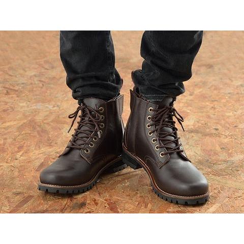 新品】DAYTONA トレッキングブーツ マウンテンブーツ ブラウン26.5 今