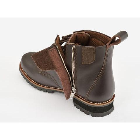  Tea “Set” デイトナ 17132 HBS-003 ダークブラウン 25.0cm ショートブーツ 靴