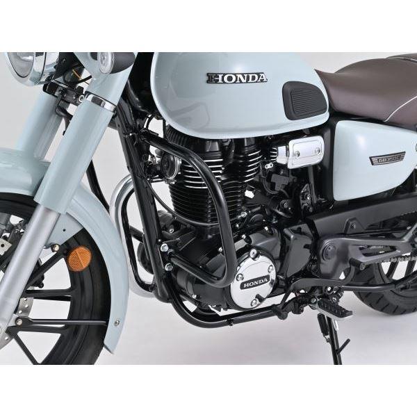 デイトナ 46201 パイプエンジンガード グロス黒いこと Upper GB350C 働き掛ける仕かける 自動二輪車 傾倒 押しとどめる