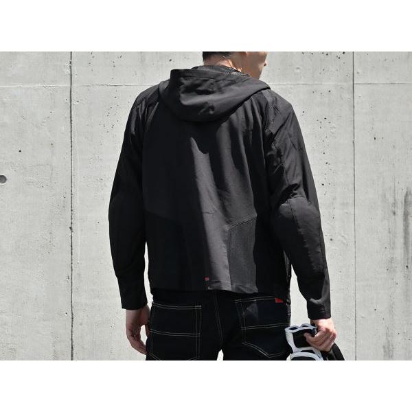 デイトナ 46692 DJ-009 クイックドライパーカー ブラック 2XL バイク