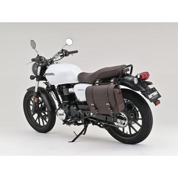 デイトナ 48392 DHS-54 サドルバッグ ブラウン 12L バイク ツーリング