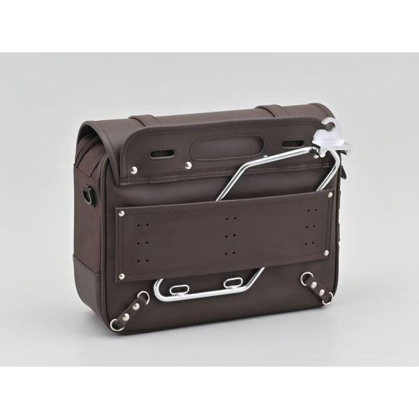 デイトナ 48392 DHS-54 サドルバッグ ブラウン 12L バイク ツーリング