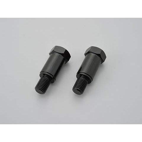 デイトナ 99782 衝撃緩衝装置付きミラーアダプター ブラック 30mm M10